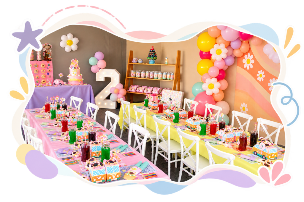Pebblestones Tableview Kids Parties
